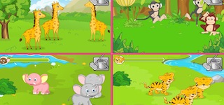 Гра Зоопарк з тваринами для дівчаток - грати онлайн безкоштовно