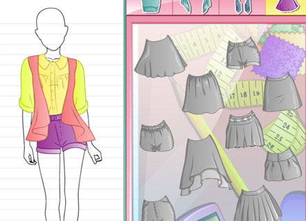 Гра Робимо одяг для дівчаток