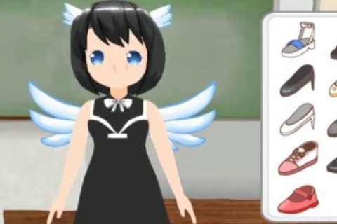 Гра Одягни дівчинку з аніме