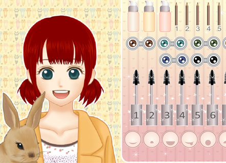 Гра Манга-героїня з вихованцем