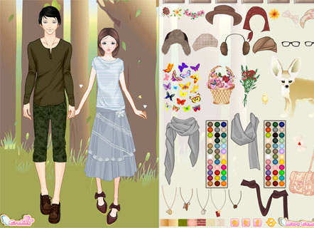 Гра Закохана пара в стилі аніме