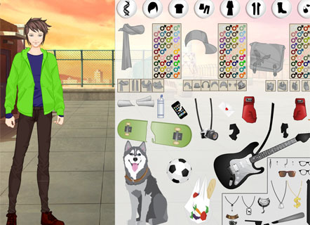 Гра Створення персонажа аніме