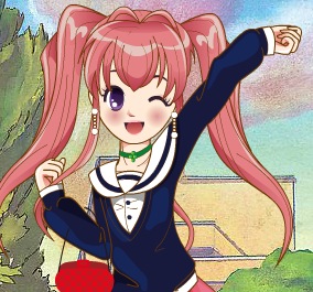 Гра школярка Аніме