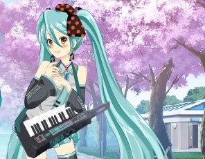 Гра Аніме наряд для Хатсуне Мику