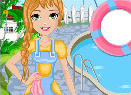 Гра Прибирання в басейні