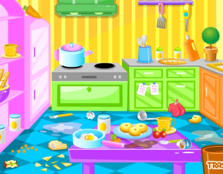 Гра Прибирання в будинку Барбі