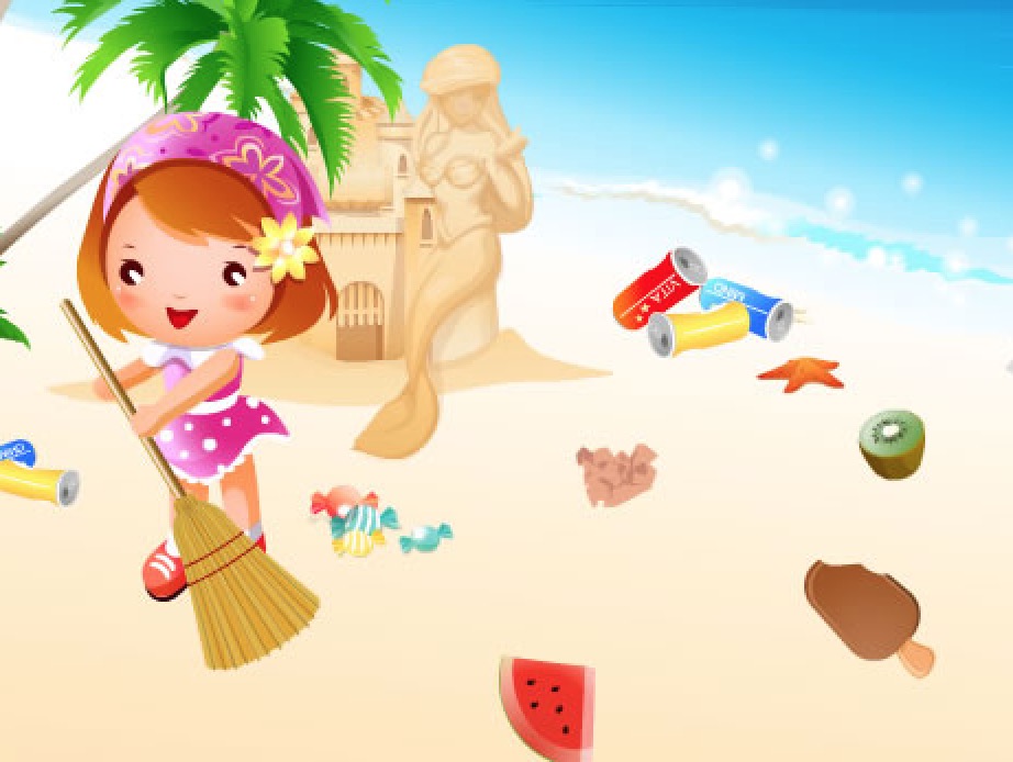 Гра Прибирання на пляжі