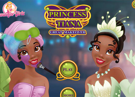 Гра Макіяж принцеси Тіани
