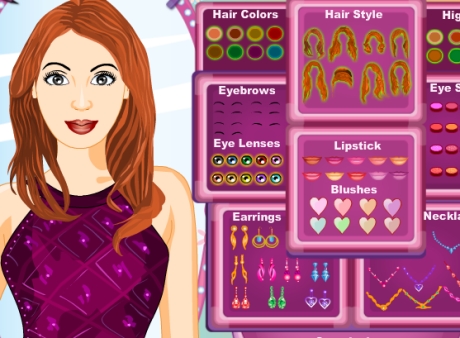 Гра Макіяж на оцінку для дівчаток
