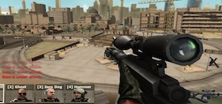 Гра Стрілялка з снайперської гвинтівки по ворогам