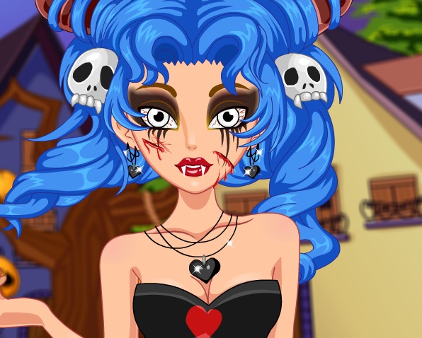 Гра Макіяж на Хеллоуїн