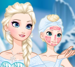 Гра Робити макіяж Ельзі
