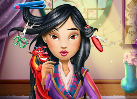 Гра Перукарня Мулан