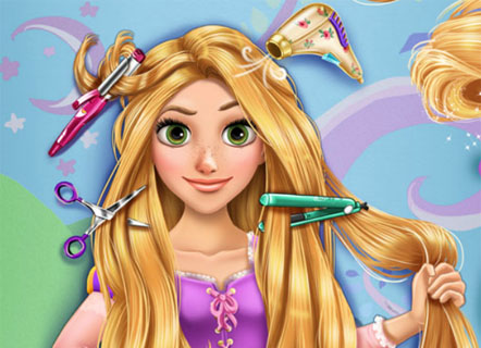 Гра Перукарня принцеси Рапунцель