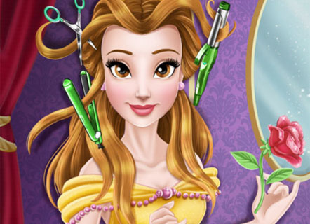 Гра Стильні зачіски Белль