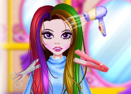 Гра Сестра Дракулауры в перукарні