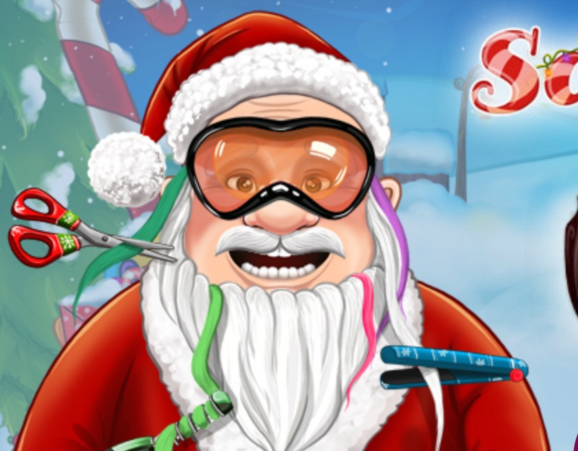 Гра Міняємо стиль Діду Морозу