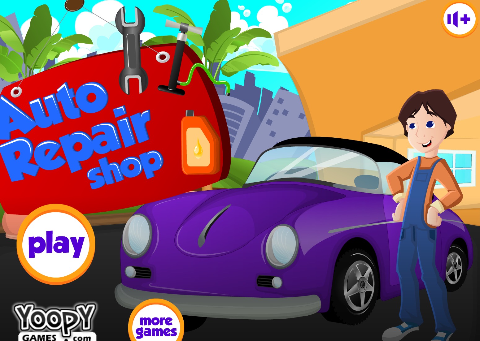 Гра Магазин по ремонту машин