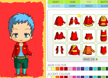 Гра Створи чібі-персонажа