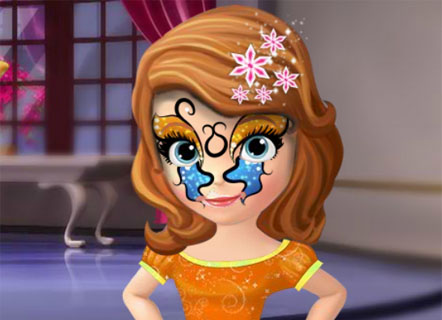 Гра Малюнок на обличчя Прекрасної Софії