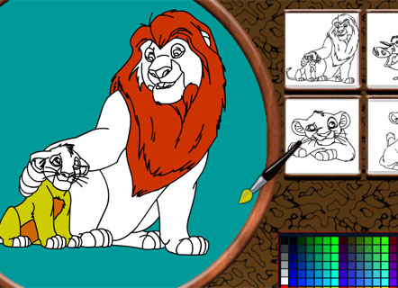 Гра Король лев - грати онлайн безкоштовно