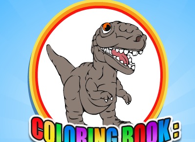 Гра Розмальовка динозаврів