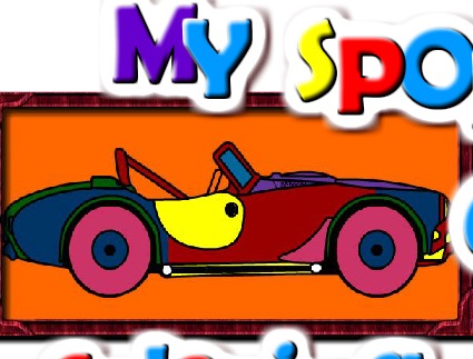 Гра Розмальовка спортивного автомобіля