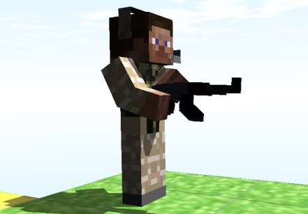 Гра Контр Страйк Майнкрафт