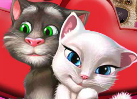 Гра Поцілунки кота Тома