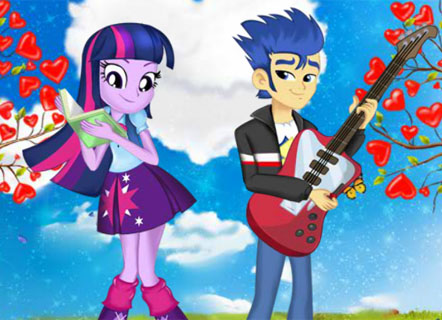 Гра Секретні поцілунки Дівчаток з Эквестрии 2