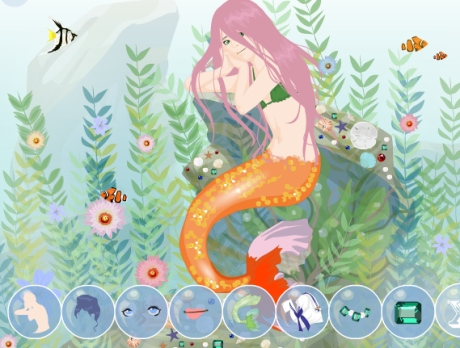 Гра Русалочка - грати онлайн безкоштовно