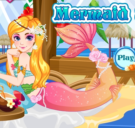 Гра Одевалка русалки для дівчаток