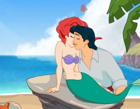 Гра Поцілунок русалочки і принца