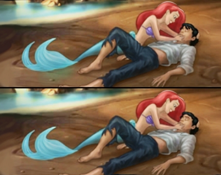 Гра Головоломки з русалочка Аріель