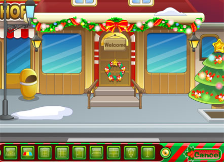 Гра Новорічний декор для бутика