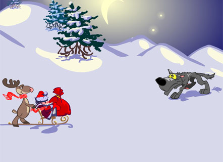 Гра Новорічна гонка Санта Клауса