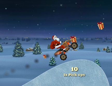 Гра Новорічне катання Діда Мороза