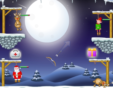 Гра Небезпечні новорічні ігри