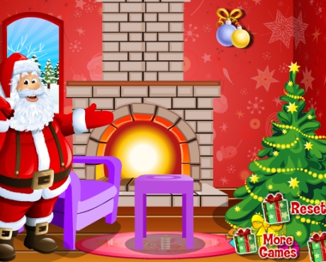 Гра Новорічна прикраса кімнати