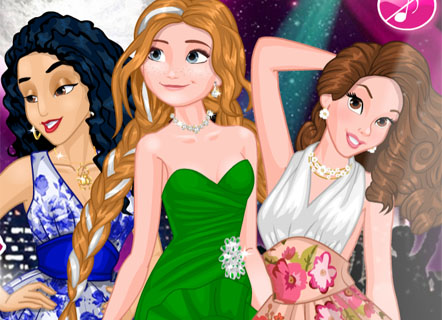 Гра Принцеси Діснея на подіумі