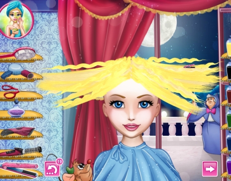 Гра Зачіска принцеси Попелюшки