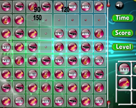 Гра Сортування музичних інструментів