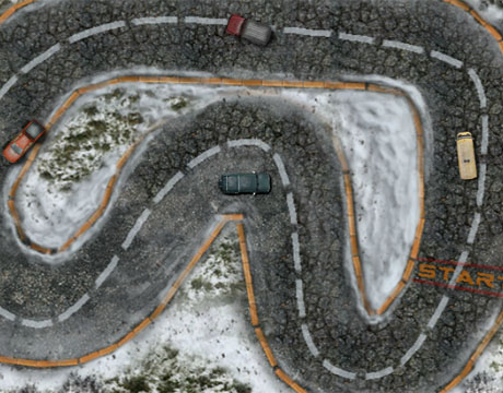 Гра Гонки на двох на одному комп'ютері - грати онлайн безкоштовно