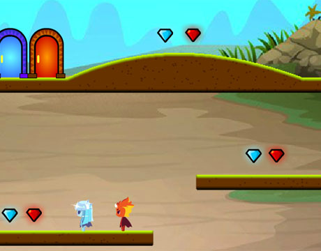 Гра Вогонь і лід на двох