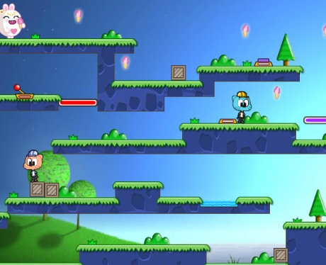 Гра Котики з жуйки подорожує