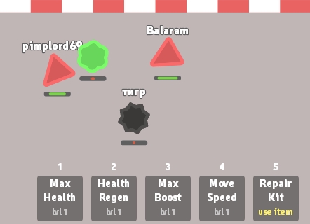 Гра Driftin.io - грати онлайн безкоштовно на весь екран