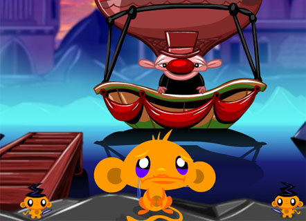 Гра Щаслива мавпочка: пошуки талісмана в болотному світі