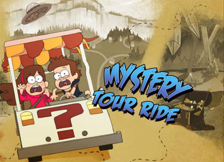 Гра Екстремальна гонка по Гравити Фолс