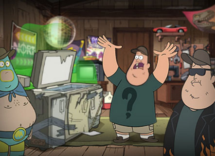 Гра Бродилка Гравити Фолс