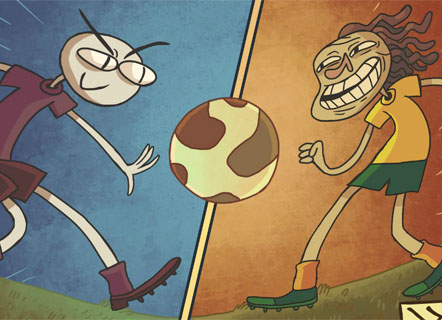 Троллфейс квест 5: футбол